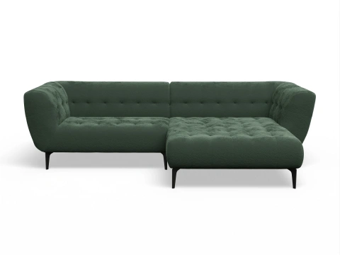 Ecksofa mit Longchair rechts